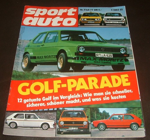 Sport auto 1977 - auto, 7/1977