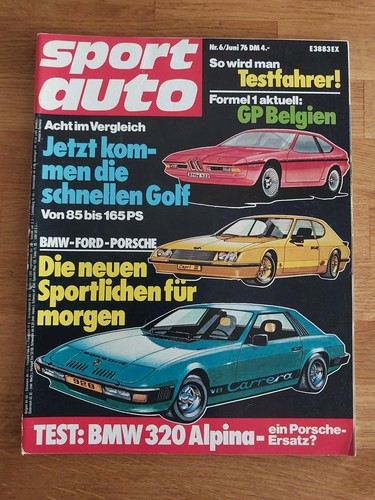 Sport auto 1976 - sport, 320
